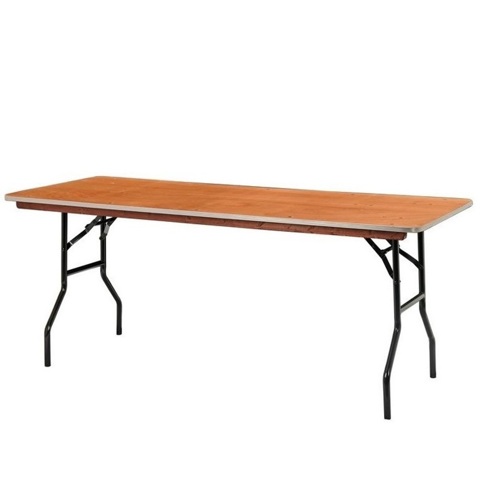 Dinertafel donker eiken 180 x 80 cm