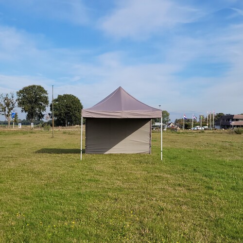4 x 4 Vouwtent zandkleur